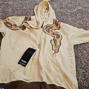Men hoodie nwt 3xl king snake